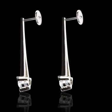 Boucles oreilles diamant Plena Luna