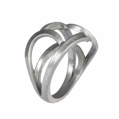 Solitaire diamant or blanc Future Solo