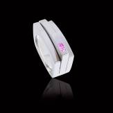 Bague saphir rose Sensus