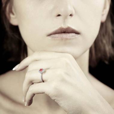 Bague rubis Isaure