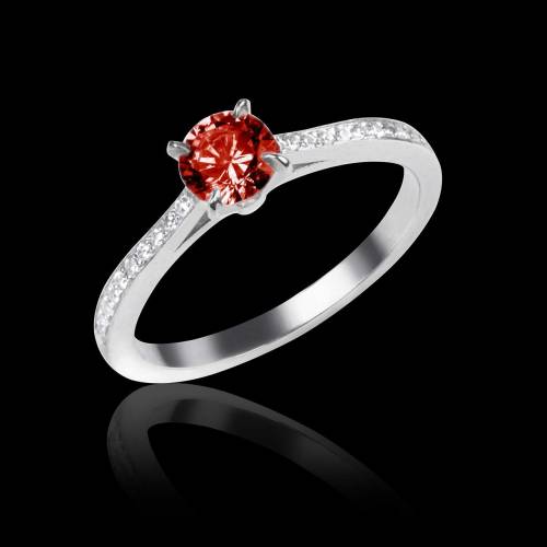 Bague Spinelle rouge Elodie