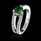 Bague Tsavorite Plena Luna