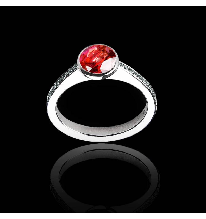 Bague Spinelle rouge Moon
