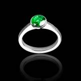 Bague Tsavorite Moon