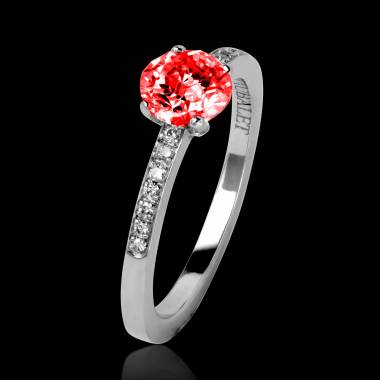 Bague de fiançialles Spinelle rouge Judith