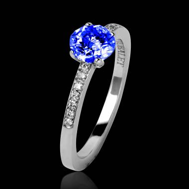 Bague de fiançailles Tanzanite Judith