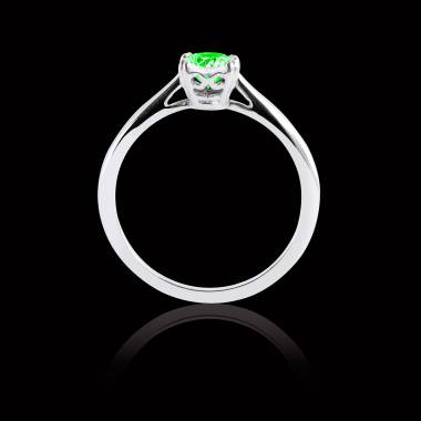 Bague Tsavorite Laureen solo