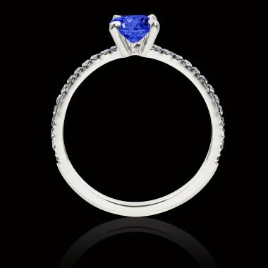 Bague de fiançailles Tanzanite Manon