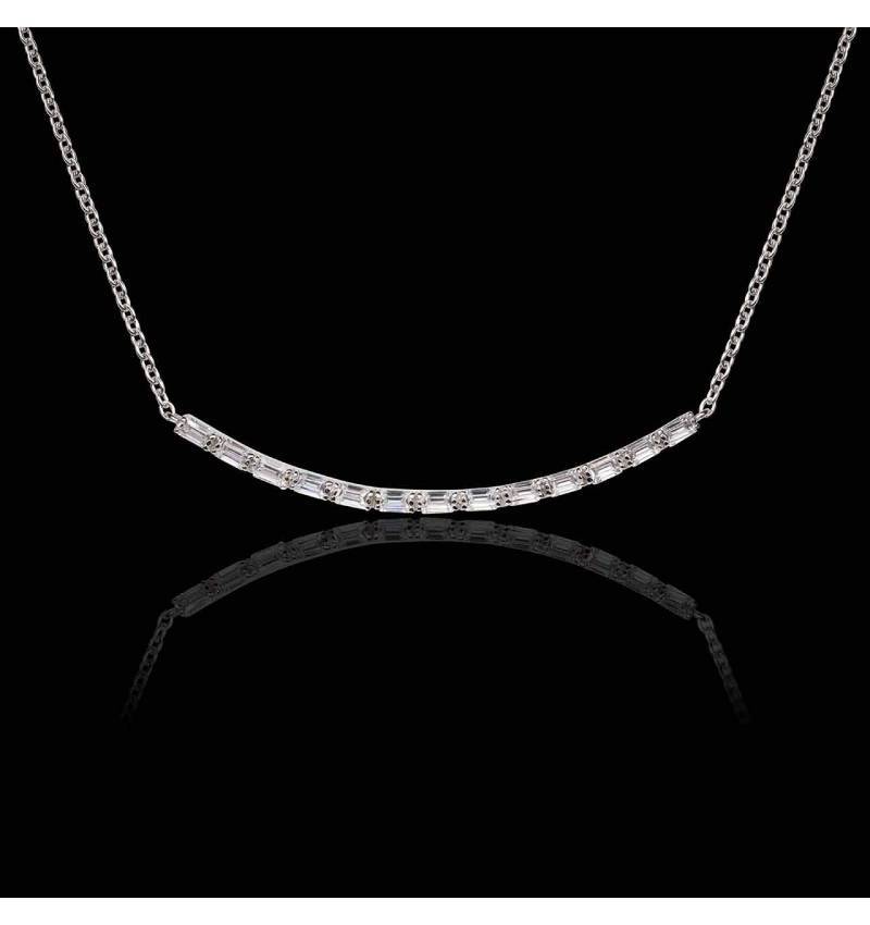 Collier diamant Ligne