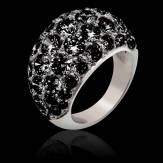 Bague diamant noir Romy