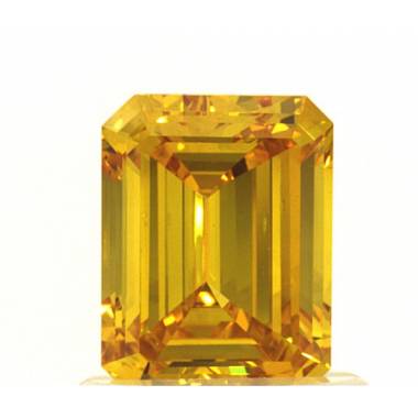 Diamant de synthèse jaune...