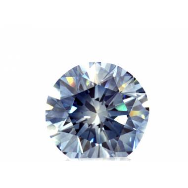 Diamant synthèse bleu 0.53cts