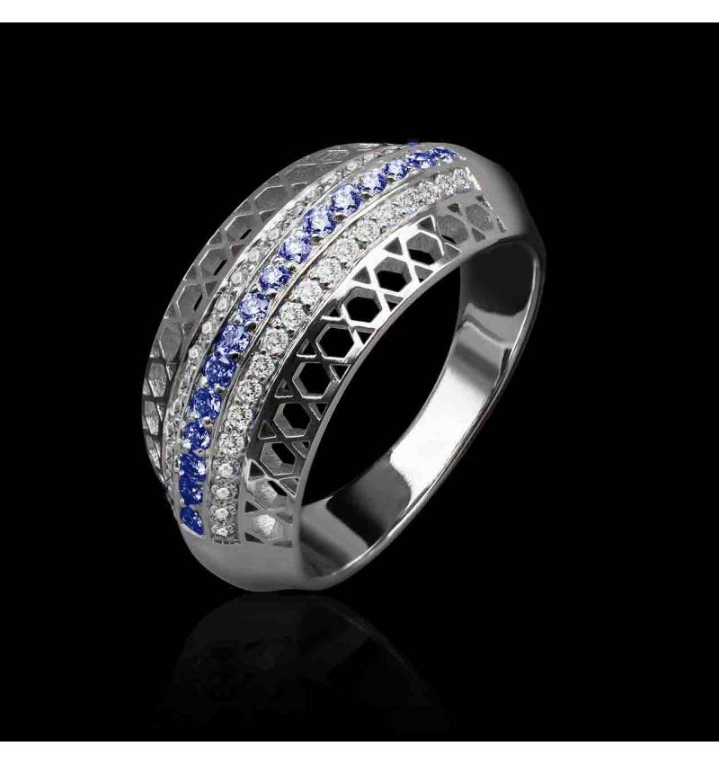 bague-saphir-bleu-diamant-vanda