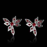 boucles oreilles-rubis-givre