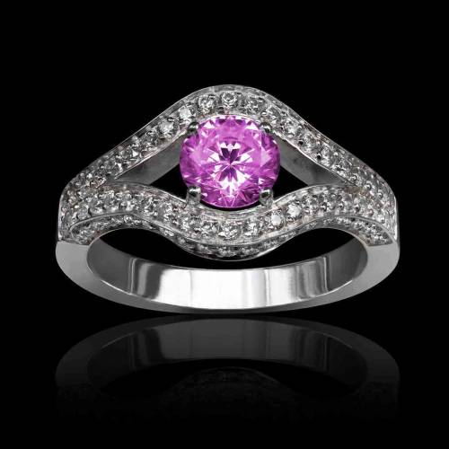 bague saphir rose-dolores