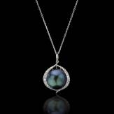 pendentif perle noire tahiti-diamant-mavi