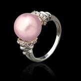 bague perle rose- or blanc- hina