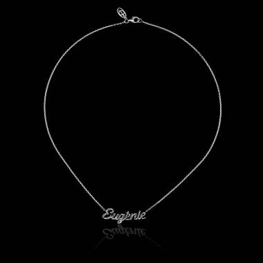 pendentif_diamant noir_lettres