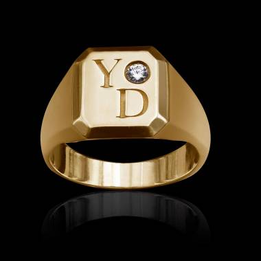 chevalière_marceau_diamant_or jaune