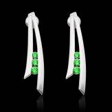 boucles d'oreilles_emeraudes_or blanc