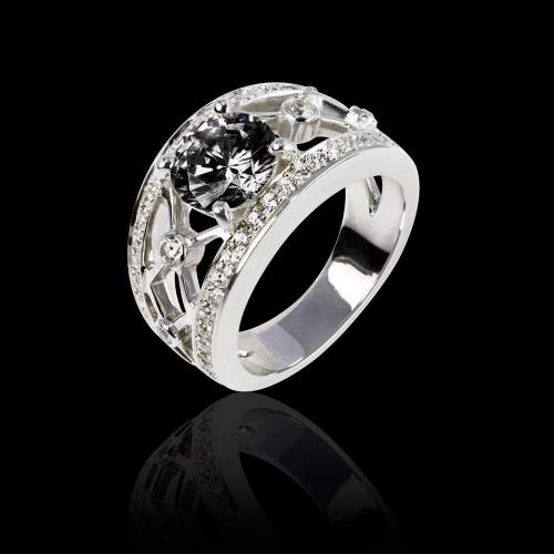 bague diamant noir rue de la paix bague diamant noir rue de la paix