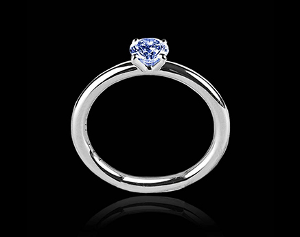 bague tanzanite anja or blanc palladie