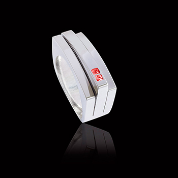 bague-homme-or-Blanc-rubis-sensus