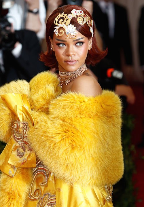 Rihanna Headband Met Gala - Jaubalet